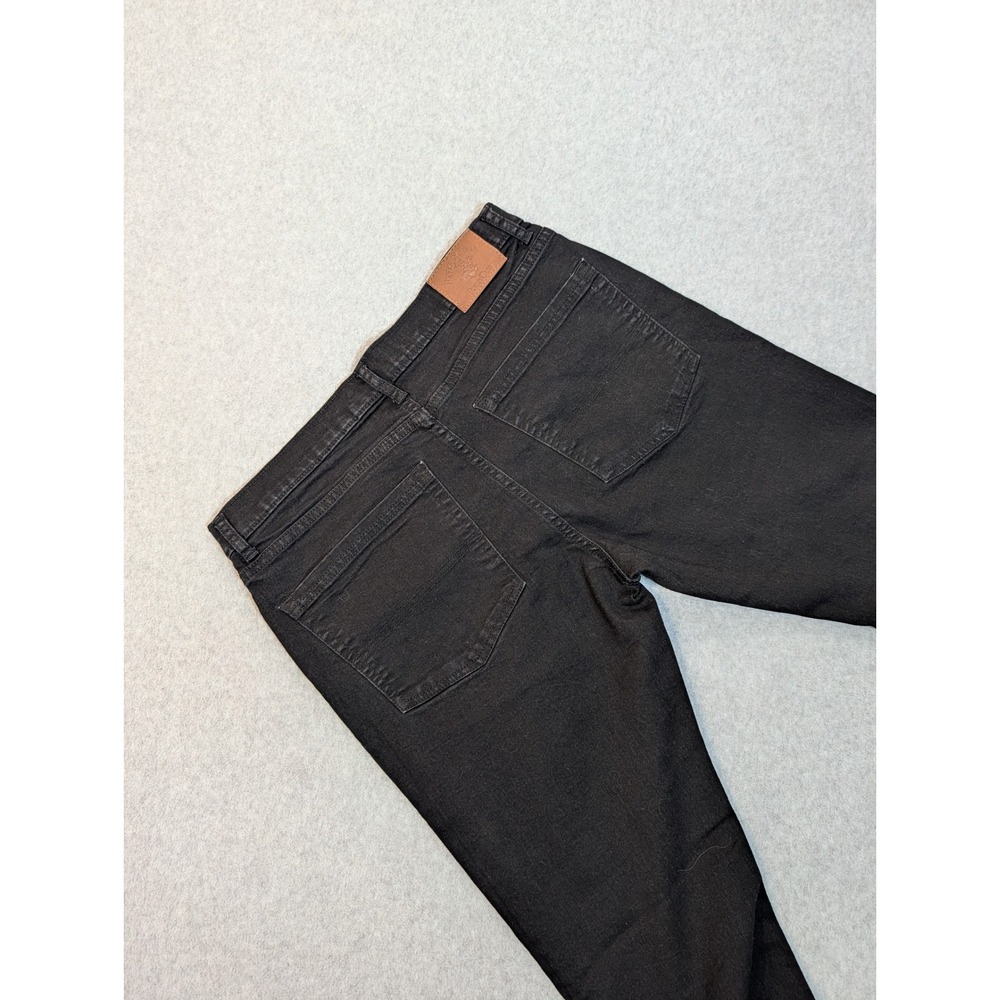 Beverly Hills Polo Club Mens Black Slim Straight Jeans 34x30 Stretch Denim - Picture 3 of 12